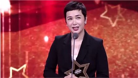 何炅获奖感言，三十年真心换真心