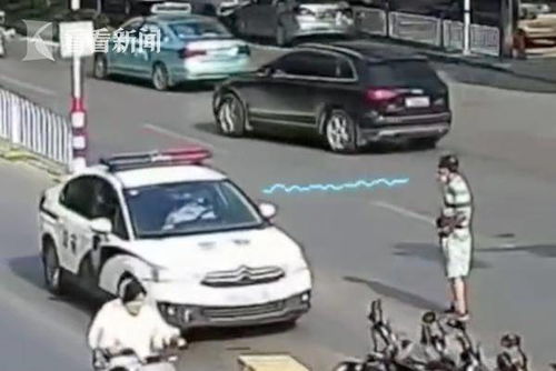 警方回应，女孩横穿马路遭遇警车意外，事故背后的真相与反思