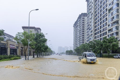 北海大量海水灌入市区街道_北海水有多深