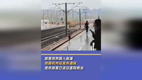 杭州东站有人跳入股道被撞 官方通报