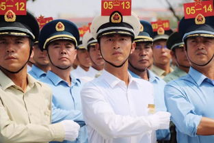 19岁女生在阅兵仪式上担任长号手