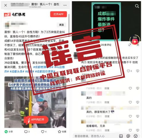 2名涉“成都4S店燃爆”造谣者被罚