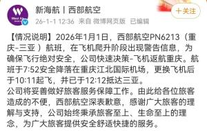 重庆飞三亚航班紧急返航 乘客发声 重庆飞三亚航班紧急返航 乘客发声