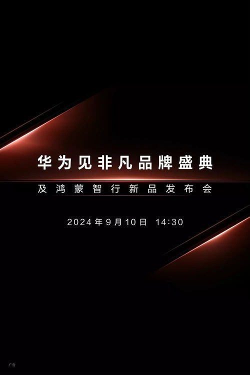 华为将于12月12日举行全球发布会