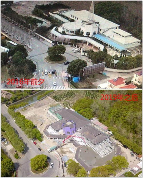 上海一居民挖掘地下室形成数米深坑