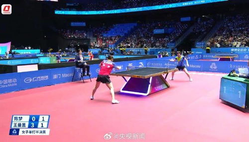 王曼昱4-0胜陈梦 晋级女单决赛