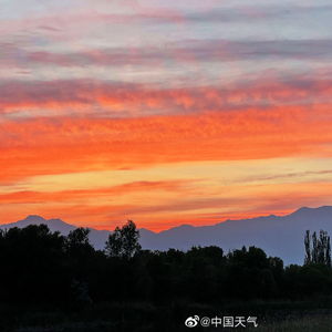 又被北京的晚霞惊艳到了